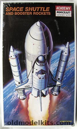 Academy 1/288 Space Shuttle with Boosters and External Fuel Tank, 1639 plastic model kit